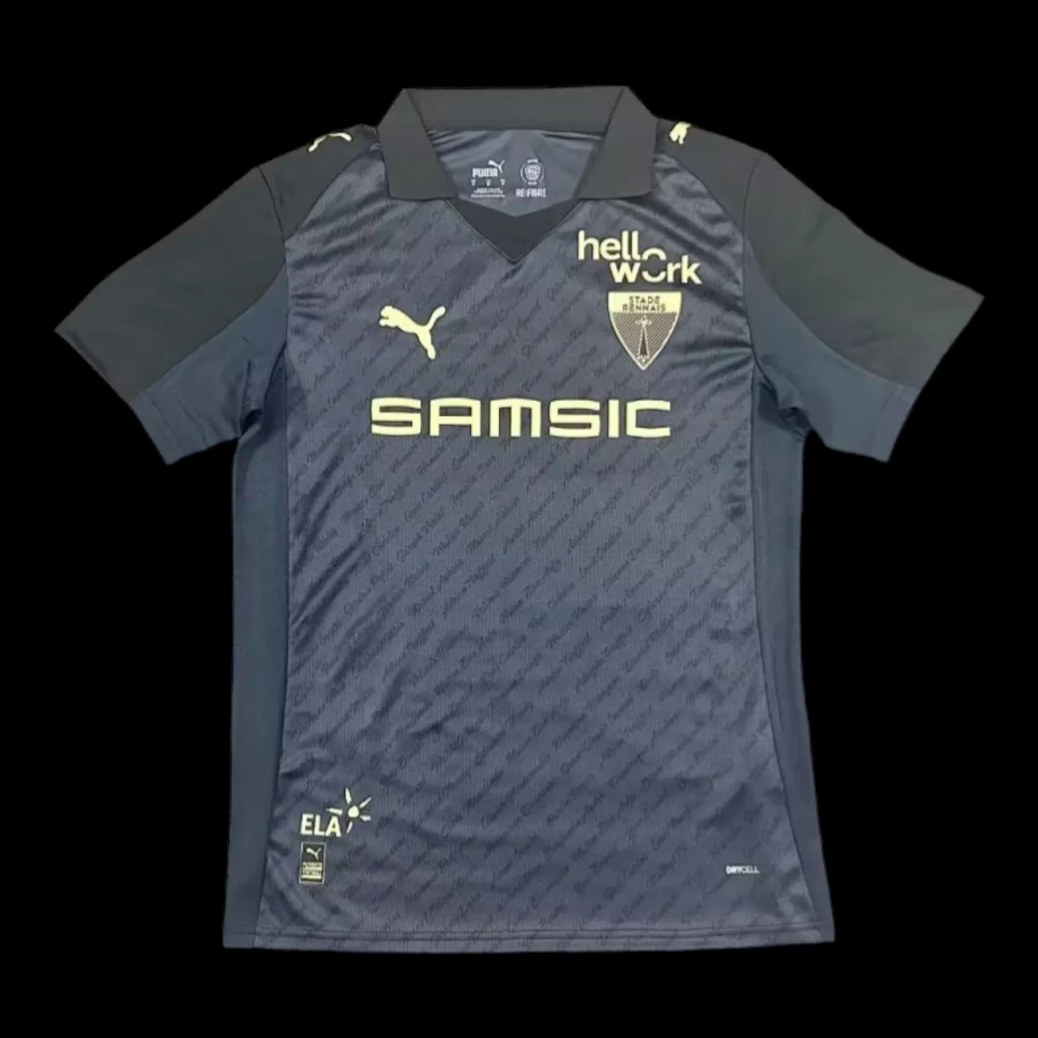 Acheter Rennes Maillot 125e anniversaire 2526 – NOIR - Maillot pas cher